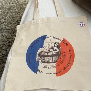 French Soaps Canvas Tote Bag